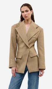 Bubish | Saskia Cinched Blazer - Caramel