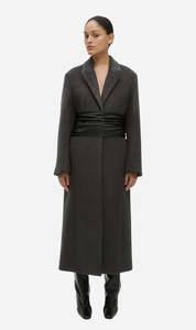 One Of Others | Ember Coat - Charcoal / Black