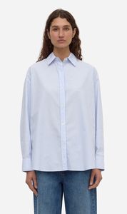 Assembly Label | Avoca Stripe Long Sleeve Shirt - Blue / White