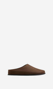 A. Emery | Lou Clog - Chestnut Suede