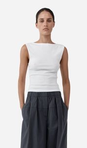 Fresh Is Best: St Agni | Organic Cotton Ballerina Top - White