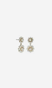 Meadowlark | Emile Double Drop Earrings - Sterling Silver