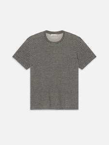 Frame Sale: Frame Denim | The Linen Baby Tee - Black Multi