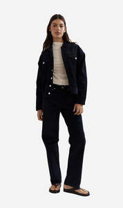 Caitlin Crisp: Caitlin Crisp | Harlow Corduroy Pant - Navy