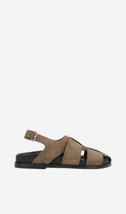 Sale Shoes: Deadly Ponies | Triton Sandal - Dune Suede