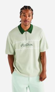 Malbon | Benny Sweater Polo - Green Tint