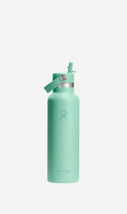 Green: Hydro Flask | 21 Oz Standard Flex Straw Cap - Mermaid Green