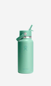 Hydro Flask | 32 Oz Wide Flex Straw Cap - Mermaid Green