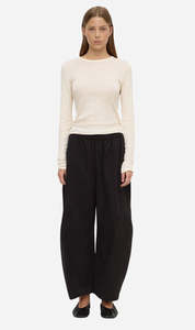 Full Price: Assembly Label | Lola Barrel Pant - Black