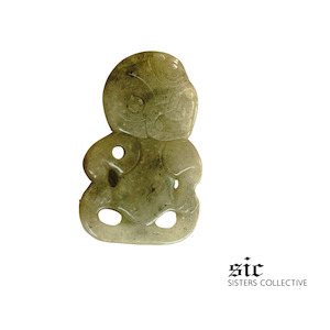 Hei Tiki Jewellery Nz: Natural Labradorite Hei Tiki Pendant