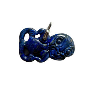 Lapis Lazuli Hei Tiki Necklace