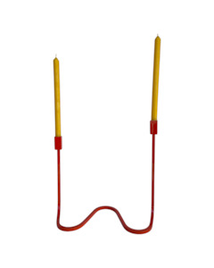 Candelabras: Wave Candelabra - Blood Orange