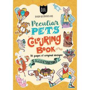 Book: Peculiar Pets - Colouring Book