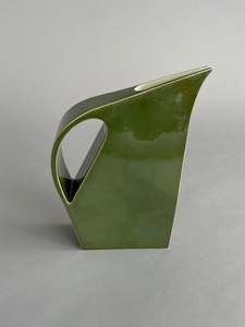 Objects And Vessels: Water Jug Leaf Green