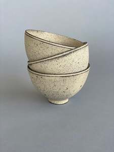 Smaller Gestures: Bowl Textured White