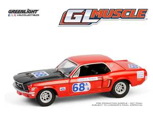 Greenlight Collectibles: 1968 Ford Mustang GT Coupe - #68