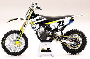 New Ray: 2020 Rockstar Energy Husqvarna Factory Race Team FC450- Jason Anderson