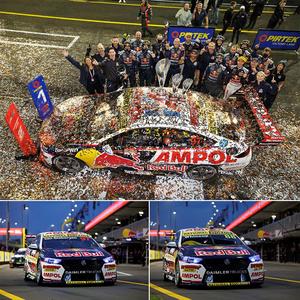 Clearance: HOLDEN ZB COMMODORE - RED BULL AMPOL RACING - VAN GISBERGEN/WHINCUP - 2021 TEAMS CHAMPIONSHIP WINNER TWIN SET