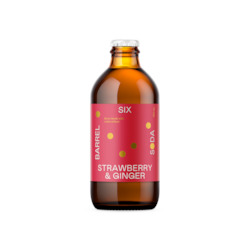 Craft Sodas: Strawberry & Ginger Soda 330mL - 15 pack