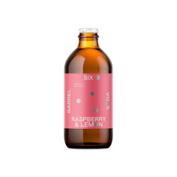 Raspberry & Lemon Soda 330mL 15 pack