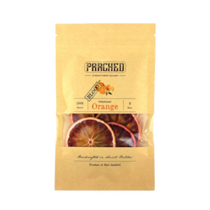 Garnishes: Dehydrated Blood Orange Slices - Parched Drink Garnish