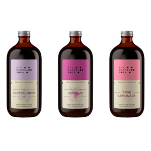 3 Pack Syrups: Floral Soda Syrup Three Pack