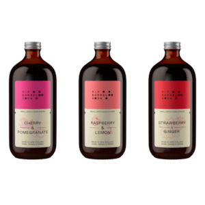 3 Pack Syrups: Berry Soda Syrup Three Pack