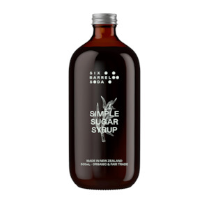 Soda Syrup Flavours: Simple Sugar Syrup – Organic & Fair Trade