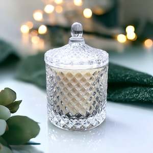 All Candles: Vintage Cut Glass 250g Candle