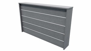 Products: Zealand Flute Reception Desk Front - Skara New Zealand