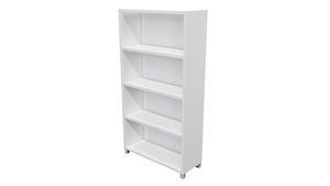 Products: Zealand Commercial Office Bookshelf With Feet 4 Tier Skara