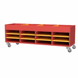 Multi Storage Trolley 1500mm - Skara Furniture New Zealand