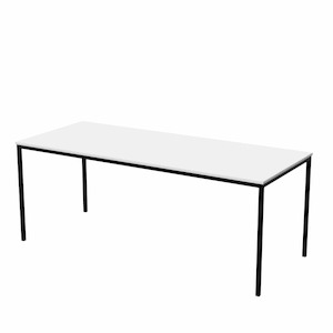 Products: Whiteboard Rectangle Table 1800mm X 750mm - Skara Furniture New Zealand