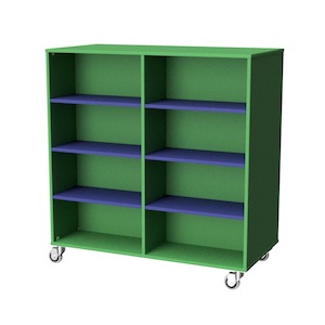 Products: Mobile Bookcase 1200mm - Skara Furniture New Zealand