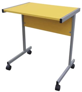 Products: Multi Purpose Trolley Desk : W640mm X D455mm X H700mm - Skara Furniture New Zealand