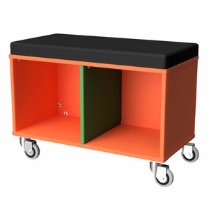 Products: Sit On Trolley 800mm - Skara Furniture New Zealand