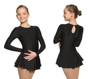 Figure/Artistic Skating Practice/Performance Black Dress