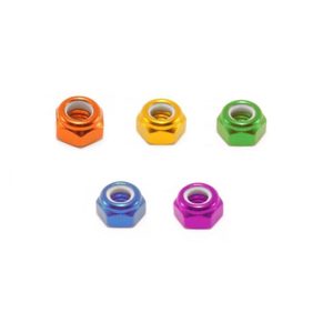 Products: Zafiro 8mm Coloured Lock Nuts (Set of 8)