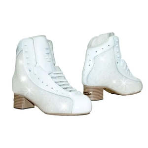 Ice Figure Boots: Jackson DJ6175WS Synergy Sparkle White