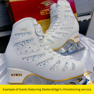 Ice Figure Boots: Edea Piano White