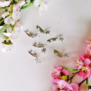 Gift: Blades & Snowflake Earrings (A pair)