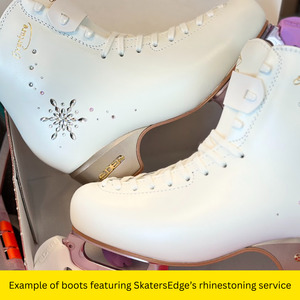 Ice Figure Boots: Edea Overture White