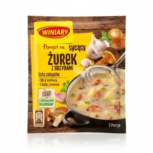 Grains & Pasta: Mix Soup Zurek with Mushrooms Winiary 49g