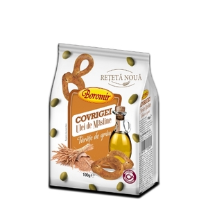 Gingerbreads & Ring Crackers: Crackers Rings Olive Oil & Salt Boromir 100g