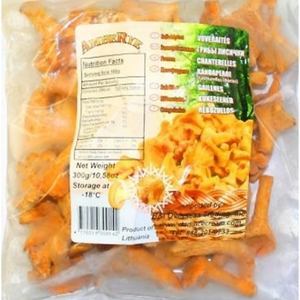 Frozen fruits & vegetables: Mushrooms Frozen Chanterelles AmbeRye 300g IN ONLY. CAN NOT BE DISPATCHED WITH COURIER