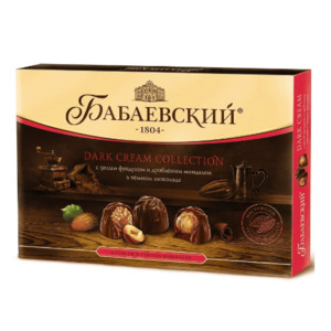 CLEARANCE - Chocolate Candies Hazelnut & Crushed Almond Cream Collection RO 200g