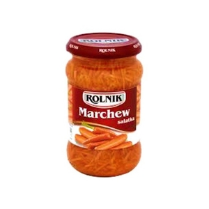 Pickled Carrot Sliced Salad Rolnik Jar 370ml