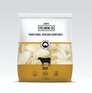 Frozen: Dumplings Beef Sam's 800g - PICK UP ONLY FROM AUCKLAND SKAZKA STORE. CAN NOT BE DISPATCHED WITH COURIER