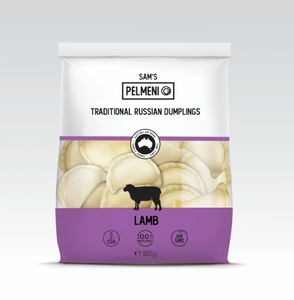 Frozen: Dumplings Lamb Sam's 800g - PICK UP ONLY FROM AUCKLAND SKAZKA STORE. CAN NOT BE DISPATCHED WITH COURIER