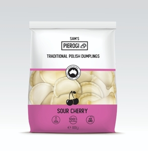 Frozen: Pierogi Sour Cherry Sam's 800g - PICK UP ONLY FROM AUCKLAND SKAZKA STORE. CAN NOT BE DISPATCHED WITH COURIER